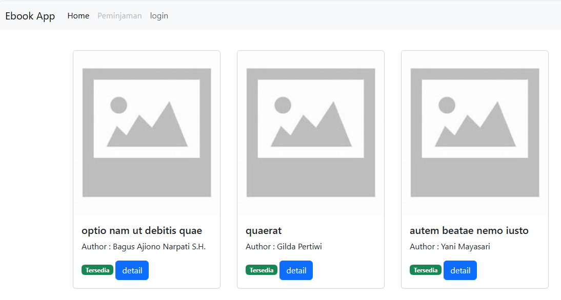 Ebook App Screenshot